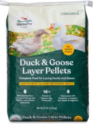 Manna Pro Duck Layer Pellets Duck Food, 25-lb bag