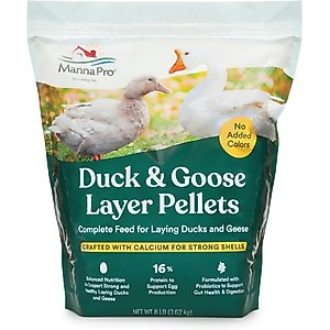 Manna Pro Duck Layer Pellets Duck Food, 8-lb bag