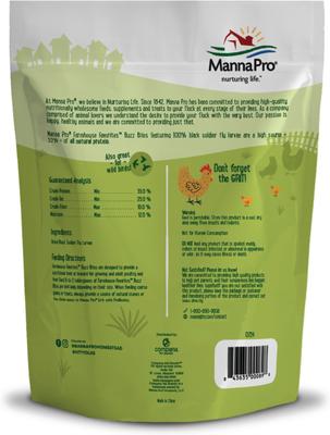 Show full view: Manna Pro Farmhouse Favorites Buzz Bites Chicken Treats, 6-lb bag slide 2 of 7