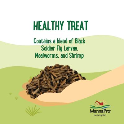 Show full view: Manna Pro Farmhouse Favorites Critter Combo Crunch Chicken Treats, 2-lb bag slide 6 of 7