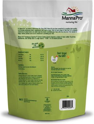 Show full view: Manna Pro Farmhouse Favorites Critter Combo Crunch Chicken Treats, 2-lb bag slide 2 of 7