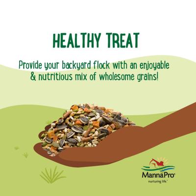 Show full view: Manna Pro Farmhouse Favorites Garden Treat Thyme Chicken Treats, 4-lb bag slide 5 of 8