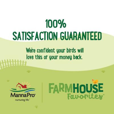 Show full view: Manna Pro Farmhouse Favorites Mealworms Chicken Treats, 10-oz bag slide 7 of 8