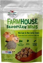 Manna Pro Farmhouse Favorites Mini Goat & Cattle Treats, 3-lb bag