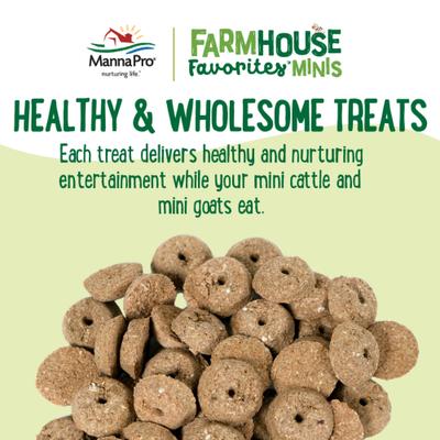 Show full view: Manna Pro Farmhouse Favorites Mini Goat & Cattle Treats, 3-lb bag slide 6 of 7