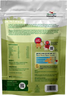 Show full view: Manna Pro Farmhouse Favorites Mini Goat & Cattle Treats, 3-lb bag slide 2 of 7