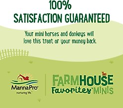 Manna Pro Farmhouse Favorites Mini Horse & Donkey Treats, 3-lb bag slide 2 of 7