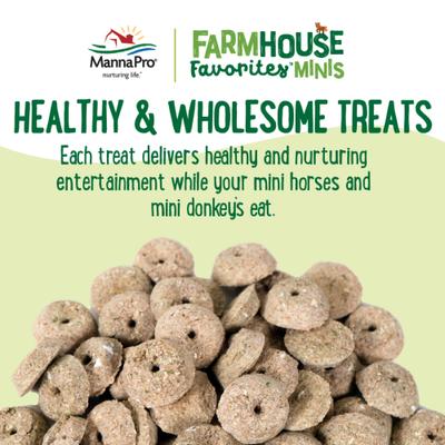 Show full view: Manna Pro Farmhouse Favorites Mini Horse & Donkey Treats, 3-lb bag slide 6 of 8