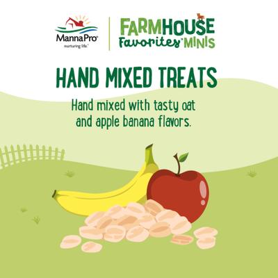 Show full view: Manna Pro Farmhouse Favorites Mini Horse & Donkey Treats, 3-lb bag slide 3 of 8