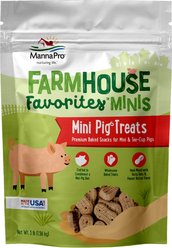 Manna Pro Farmhouse Favorites Mini Pig Treats, 3-lb bag