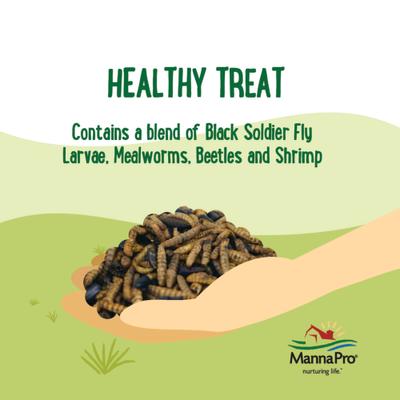 Show full view: Manna Pro Farmhouse Favorites Quirky Quatro Crunch Chicken Treats, 2-lb bag slide 6 of 7