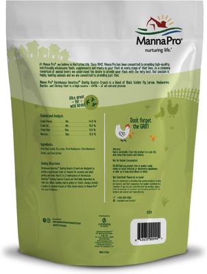 Show full view: Manna Pro Farmhouse Favorites Quirky Quatro Crunch Chicken Treats, 2-lb bag slide 2 of 7