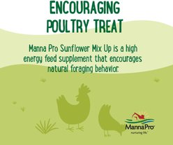 Manna Pro Farmhouse Favorites Sunflower Mix Up Chicken Treats, 10-lb bag slide 2 of 5