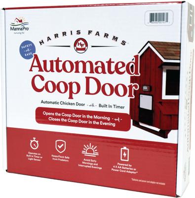 Show full view: Manna Pro Harris Farms Automatic Chicken Coop Door slide 2 of 11