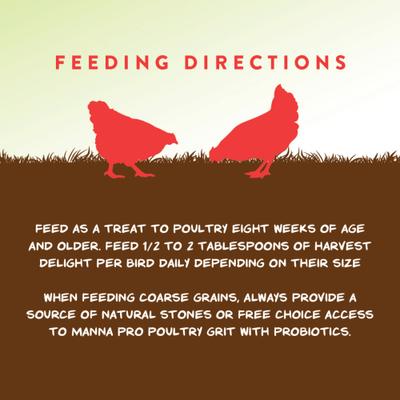 Show full view: Manna Pro Harvest Delight Chicken Treat, 2.25-lb bag slide 7 of 10