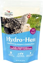 Manna Pro Hydro-Hen Chicken Supplement, 8-oz bag