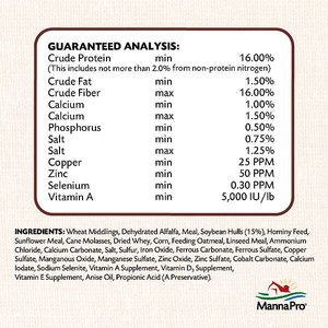 Manna Pro Licorice Flavor Goat Treats, 6-lb bag