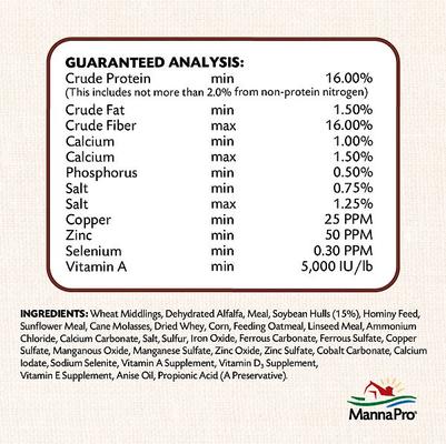 Show full view: Manna Pro Licorice Flavor Goat Treats, 6-lb bag slide 5 of 6