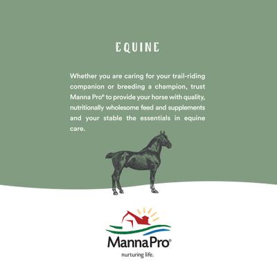 Show full view: Manna Pro Max-E-Glo Stabilized Rice Bran Meal Granules Horse Supplement, 40-lb bag slide 5 of 9