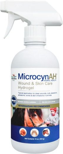 Manna Pro MicrocynAH Wound & Skin Care Horse Gel, 16-oz tube