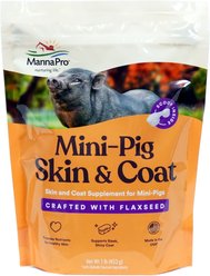 Manna Pro Mini-Pig Skin & Coat Powder Supplement, 1-lb bag