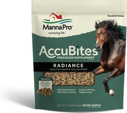 Manna Pro MP Accubites Radiance Equine Horse Supplement, 7.5-lb bag