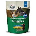 Manna Pro Nuggets Bite-Size Alfalfa & Molasses Flavored Horse Training Treats, 1-lb bag