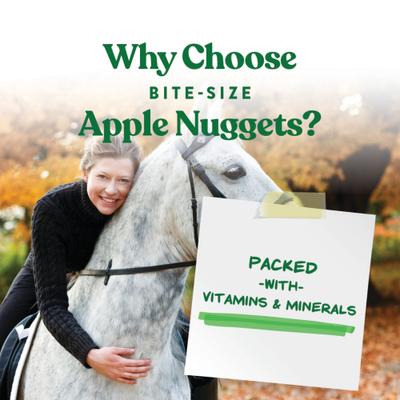 Show full view: Manna Pro Nuggets Bite-Size Alfalfa & Molasses Flavored Horse Training Treats, 1-lb bag slide 4 of 11