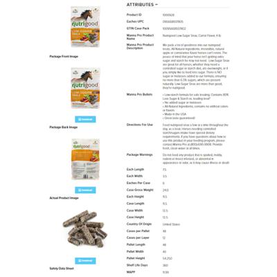 Show full view: Manna Pro NutriGood Low-Sugar Snax Carrot-Anise Flavor Horse Treats, 4-lb bag slide 8 of 9