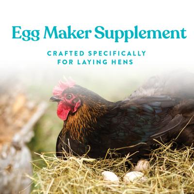 Show full view: Manna Pro Omega Eggmaker Laying Hen Supplement, 5-lb bag slide 4 of 8