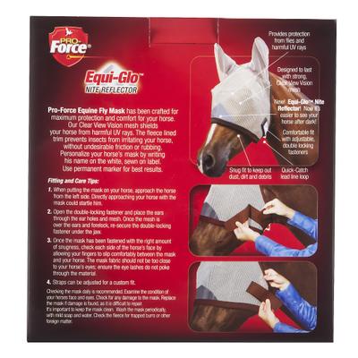 Show full view: Manna Pro Pro-Force Covered Ears Horse Fly Mask slide 2 of 8
