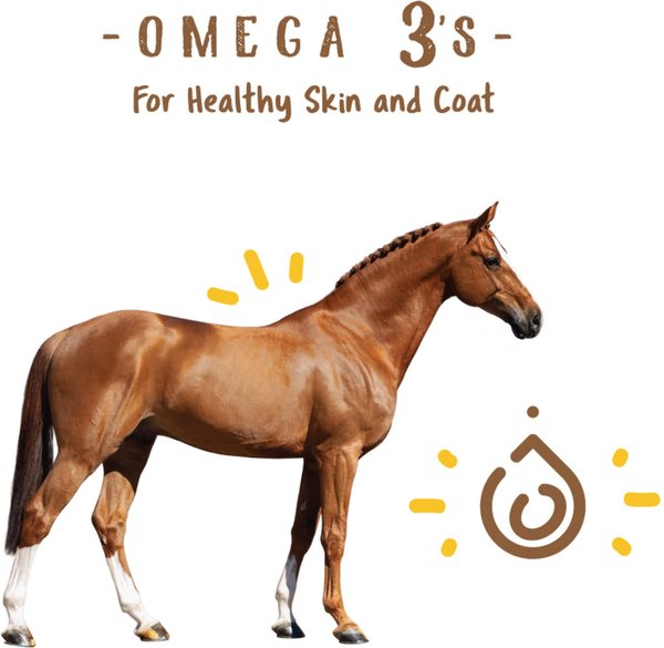Show full view: Manna Pro Simply Flax Skin & Coat Horse Supplement, 8-lb bag slide 4 of 9
