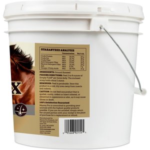 Manna Pro Simply Flax Skin & Coat Horse Supplement, 8-lb bag
