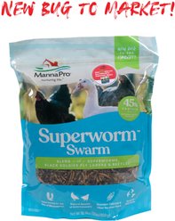Manna Pro Superworm Swarm Chicken Treats, 30-oz bag