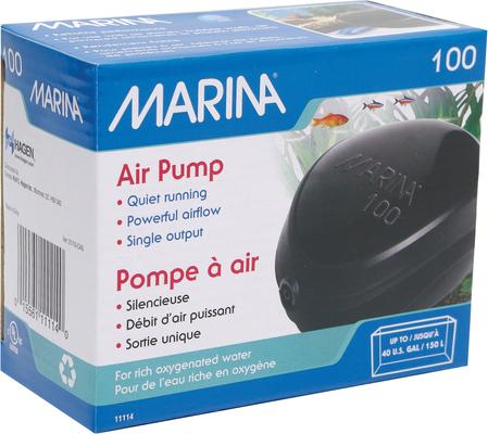 Show full view: Marina Air Pump for Aquariums, Size 100 slide 1 of 3