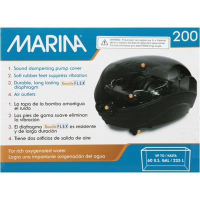 Show full view: Marina Air Pump for Aquariums, Size 200 slide 6 of 8