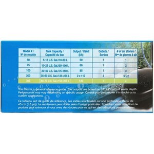 Marina Air Pump for Aquariums, Size 300