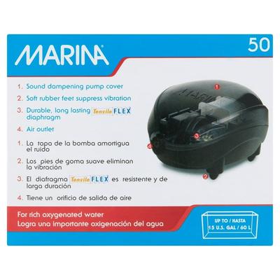 Show full view: Marina Air Pump for Aquariums, Size 50 slide 7 of 10