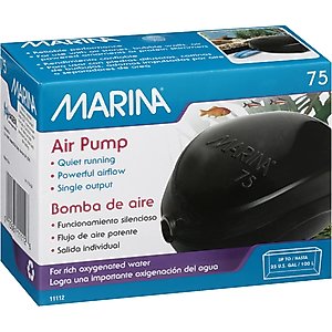 Marina Air Pump for Aquariums, Size 75