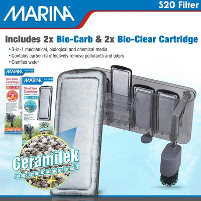 Show full view: Marina Aquarium Power Filter, 20-gal slide 6 of 10