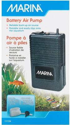 Show full view: Marina Battery-Operated Air Pump for Aquariums slide 4 of 10