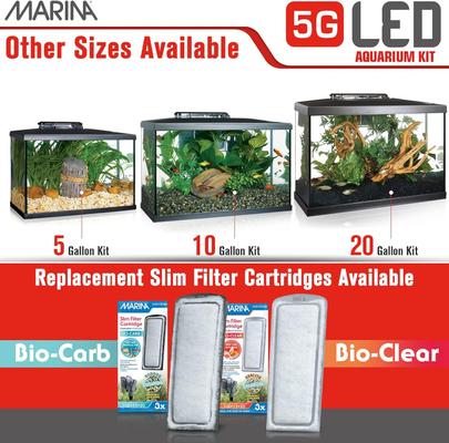 Show full view: Marina iGlo 5G Aquarium Kit, 5-gal slide 7 of 8