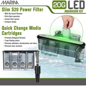 Marina LED Aquarium Kit, 20-gal