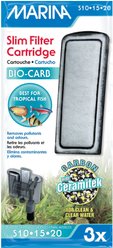 Marina Slim Carbon Filter Cartridge, 3 count