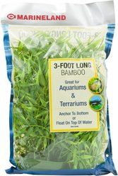 Marineland Bamboo for Aquariums & Terrariums, 3-ft