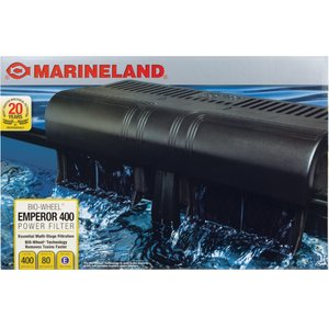 Marineland Bio-Wheel Emperor 400 Aquarium Power Filter, 80-gal