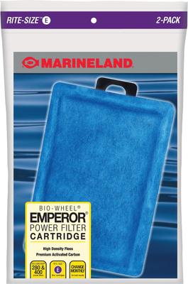 Show full view: Marineland Bio-Wheel Emperor Rite-Size E Filter Cartridge, 2 count slide 1 of 6