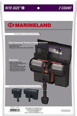 Show full view: Marineland Bio-Wheel Emperor Rite-Size E Filter Cartridge, 2 count slide 2 of 6
