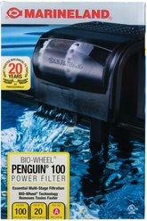 Marineland Bio-Wheel Penguin Aquarium Power Filter, 20-gal