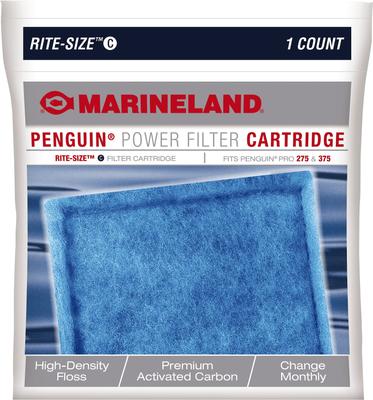 Show full view: Marineland Bio-Wheel Penguin Rite-Size C Filter Cartridge, 1 count slide 1 of 7